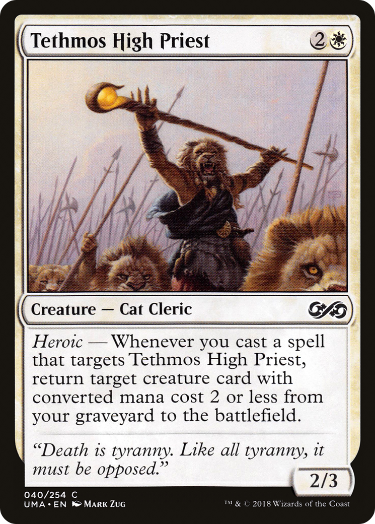 Tethmos High Priest (UMA-040) -  Foil