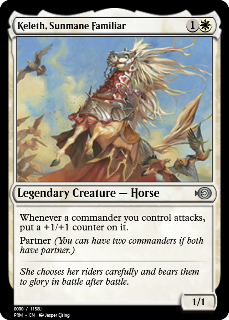 Keleth, Sunmane Familiar (PRM-86234) -  Foil