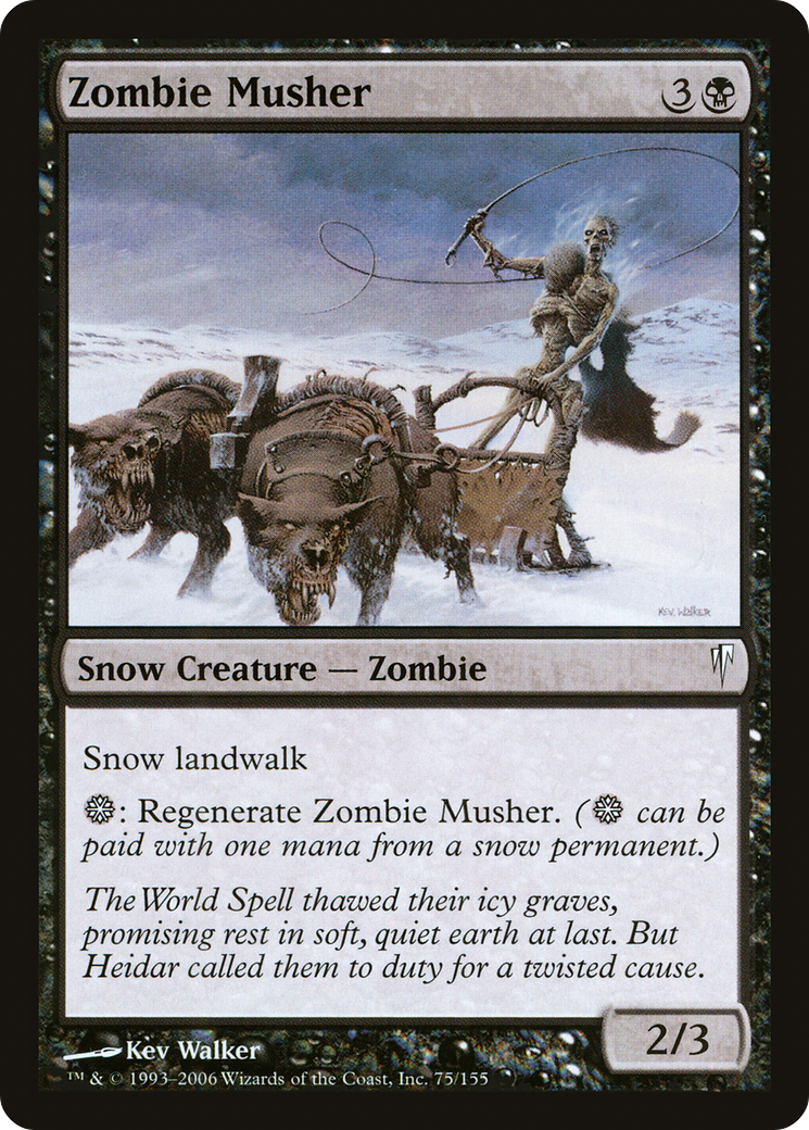 Zombie Musher (CSP-075) -  Foil