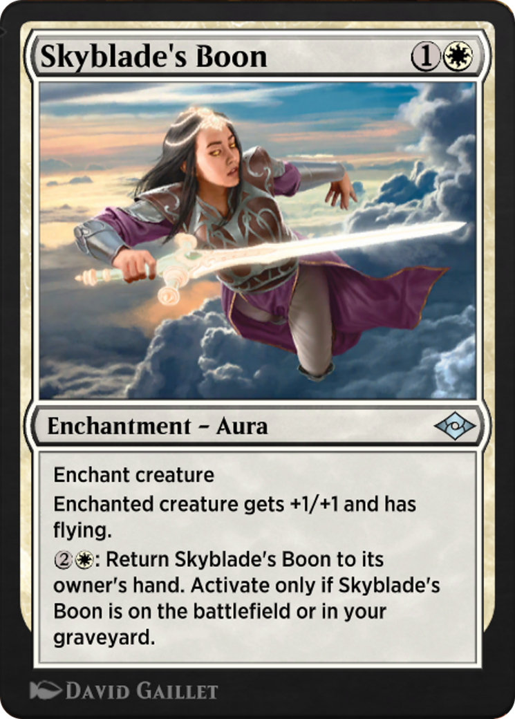 Skyblade's Boon (J21-136) -