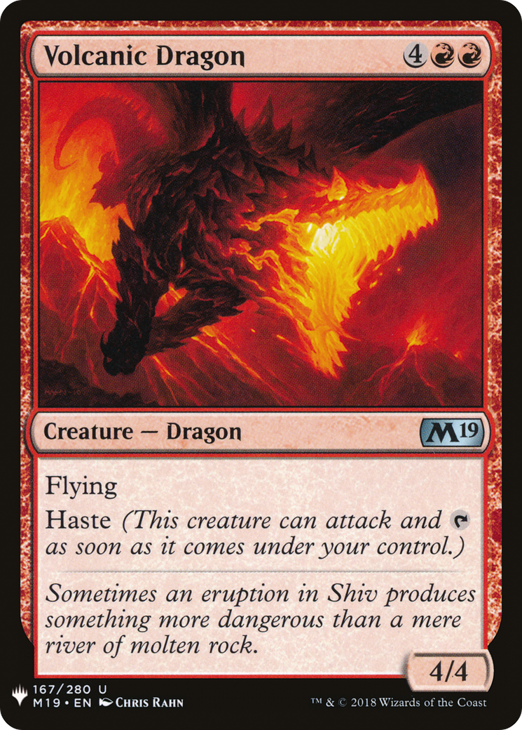 Volcanic Dragon (LIST-M19-167) -