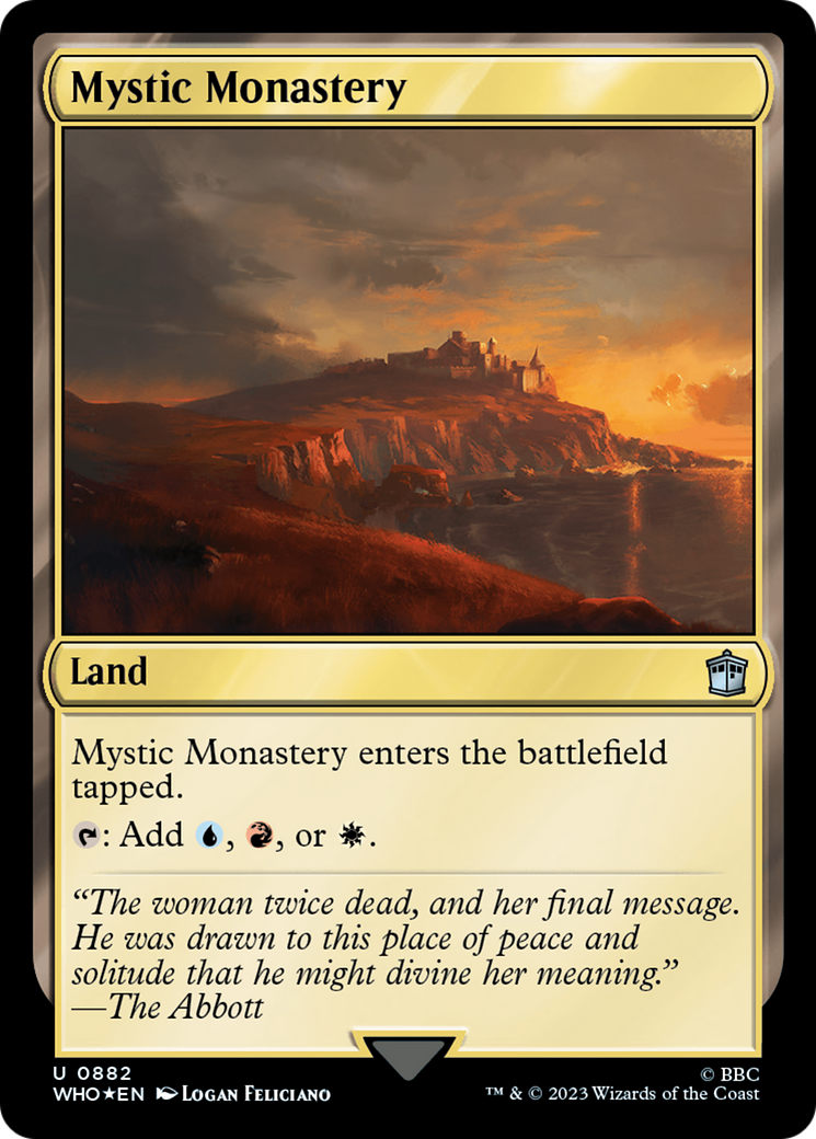 Mystic Monastery (WHO-882) -  Foil