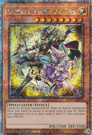 Magicians of Bonds and Unity (Quarter Century Secret Rare) (AGOV-EN000) - Age of Overlord 1st Edition