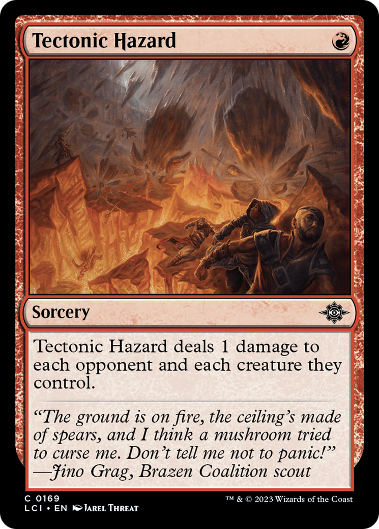 Tectonic Hazard (LCI-169) -  Foil