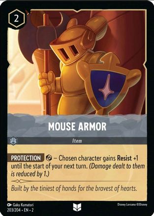 Mouse Armor (203/204) - Rise of the Floodborn Cold Foil