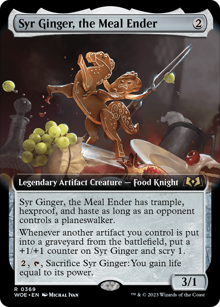 Syr Ginger, the Meal Ender (WOE-369) - : (Extended Art)