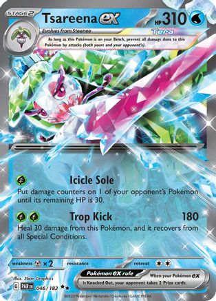 Tsareena ex - 046/182 46 - Holofoil