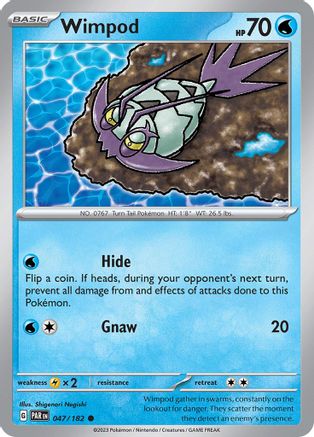 Wimpod - 047/182 47 - Reverse Holofoil