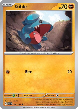 Gible 94 - Reverse Holofoil