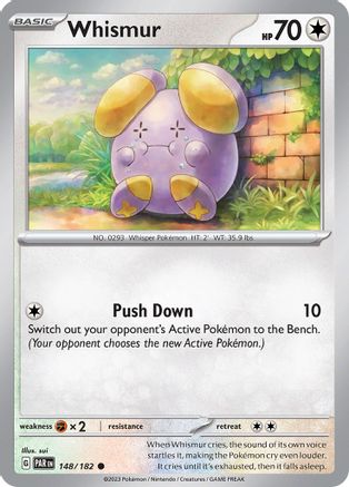 Whismur 148 - Reverse Holofoil