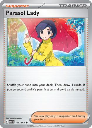 Parasol Lady 169 - Reverse Holofoil