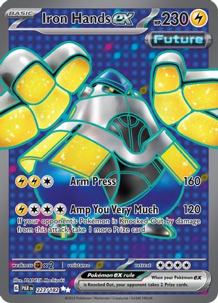 Iron Hands ex - 223/182 223 - Holofoil