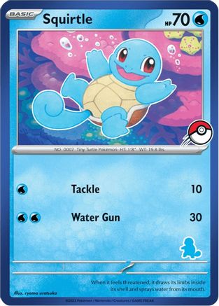 Squirtle (Blue Border) -