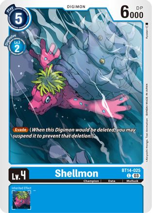 Shellmon (BT14-025) - Blast Ace