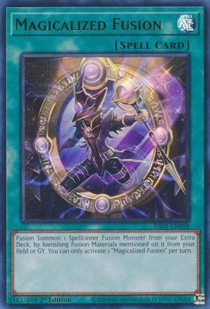 Magicalized Fusion (UR) (RA01-EN058) - 25th Anniversary Rarity Collection 1st Edition