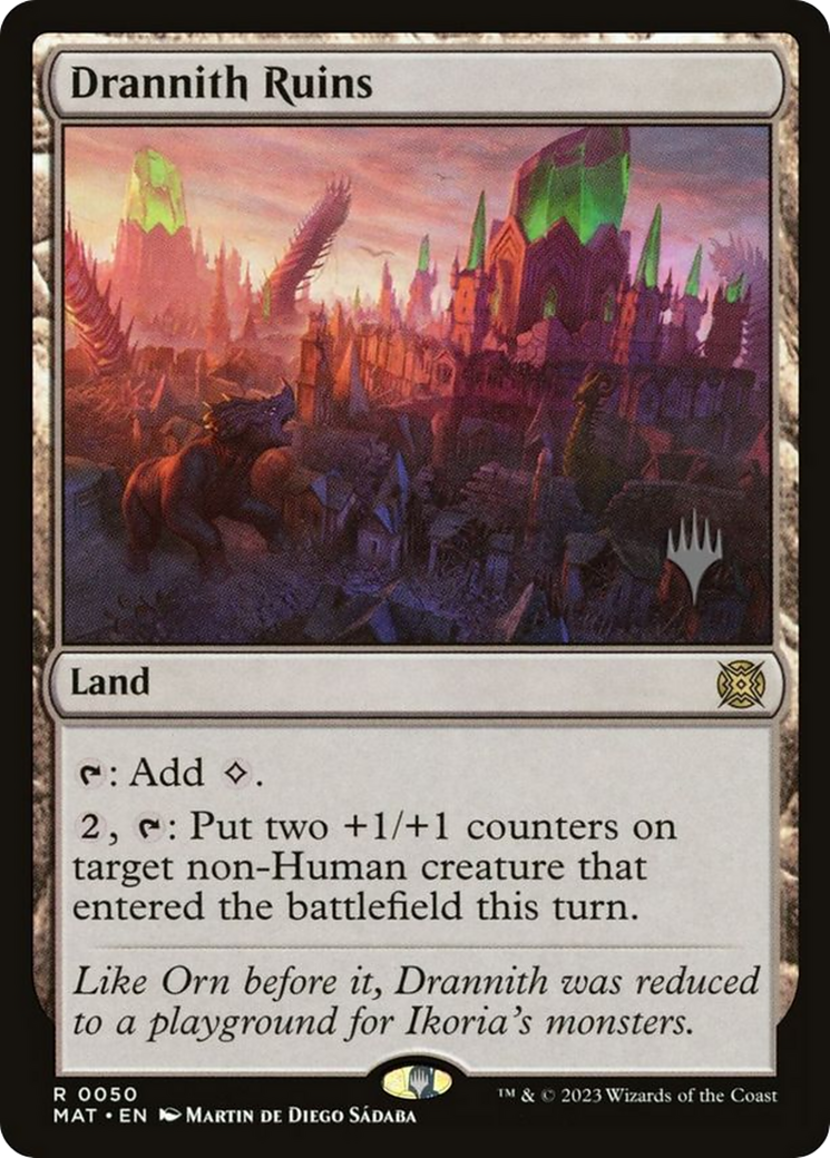 Drannith Ruins (PPLCI-50P) -  Foil