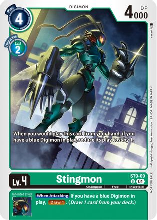 Stingmon (NYCC 2023 Demo Deck) (ST9-09) - Starter Deck 09: Ultimate Ancient Dragon