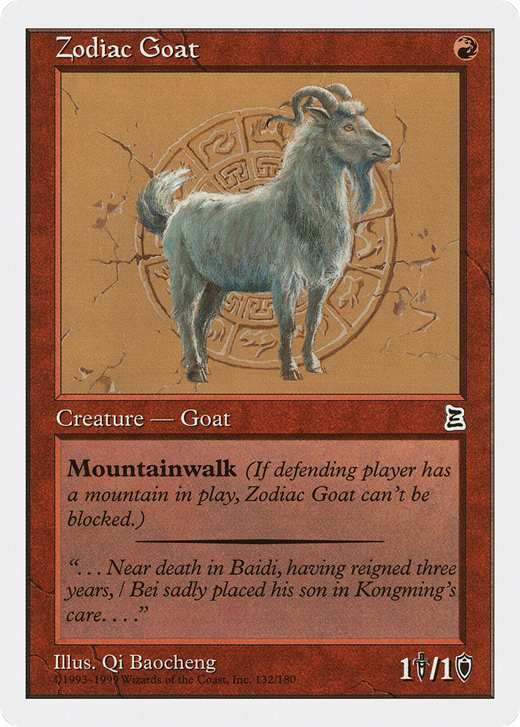 Zodiac Goat (PTK-132) -