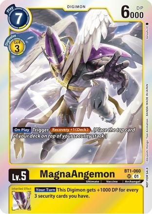 MagnaAngemon - BT1-060 (Blast Ace Double Pack Set) (BT1-060) - Release Special Booster 1.0 Foil