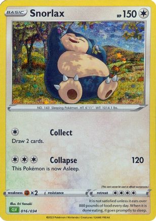 Snorlax 16 - Holofoil