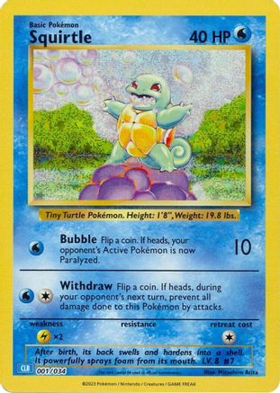 Squirtle 1 - Holofoil