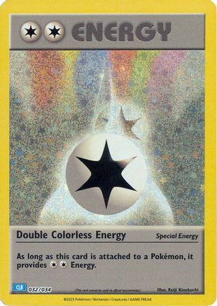 Double Colorless Energy (CLB) 32 - Holofoil