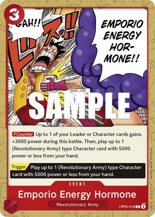 Emporio Energy Hormone (OP05-018) - Awakening of the New Era