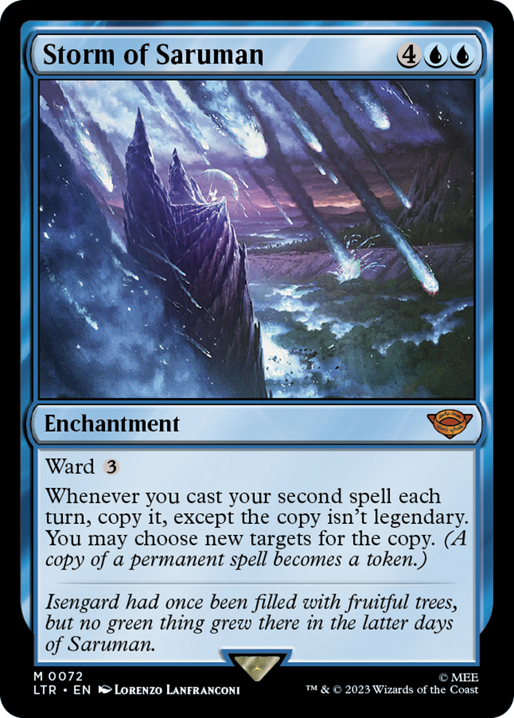 Storm of Saruman (LTR-072) -  Foil