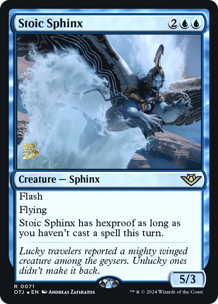 Stoic Sphinx (PRE-71S) -  Foil