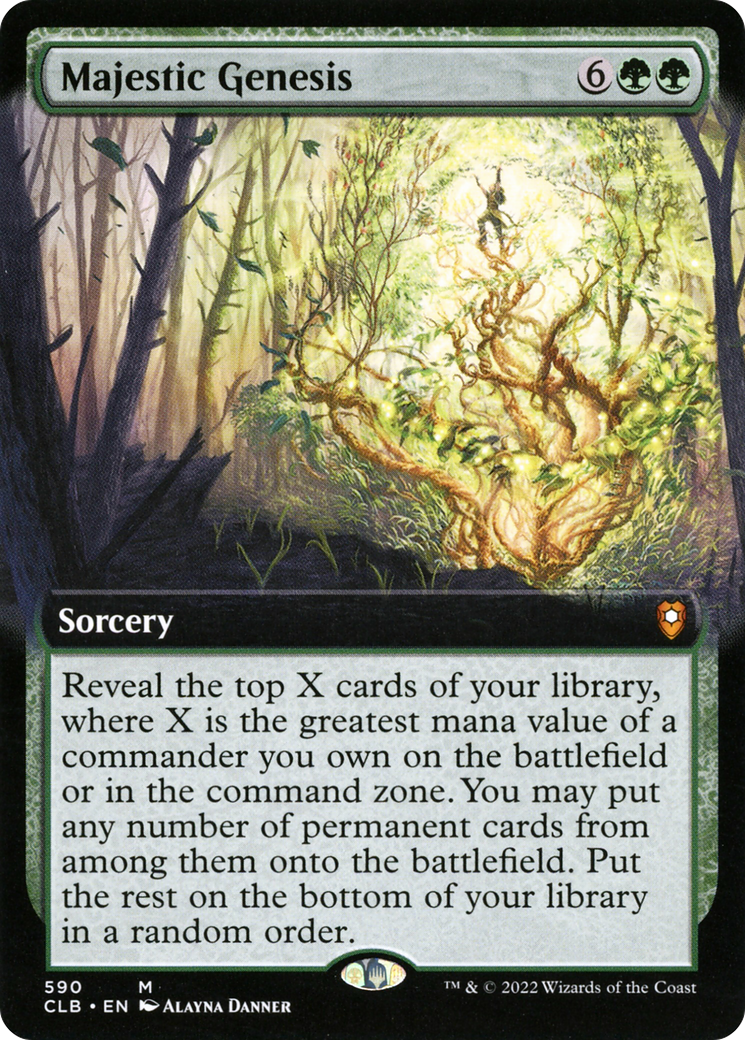 Majestic Genesis (CLB-590) - : (Extended Art) Foil