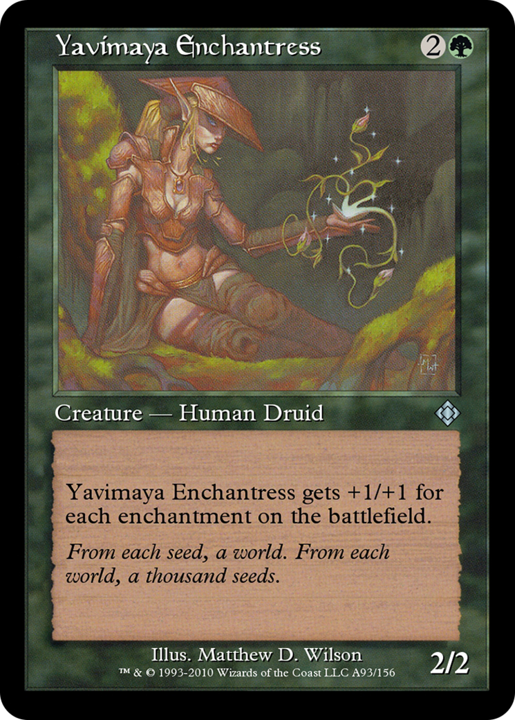 Yavimaya Enchantress (TD0-A93) -