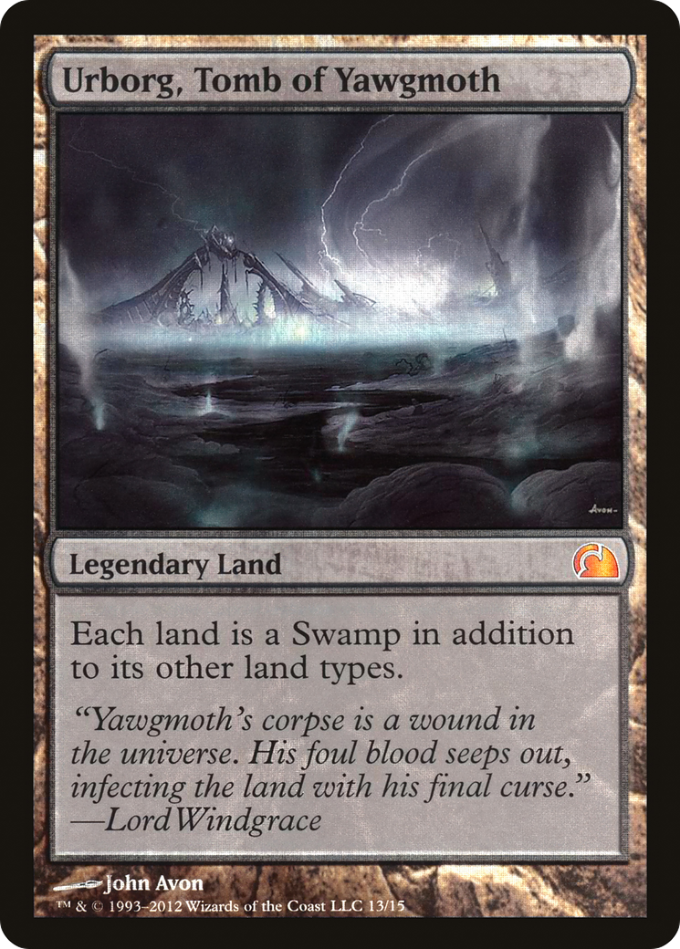 Urborg, Tomb of Yawgmoth (V12-013) -  Foil