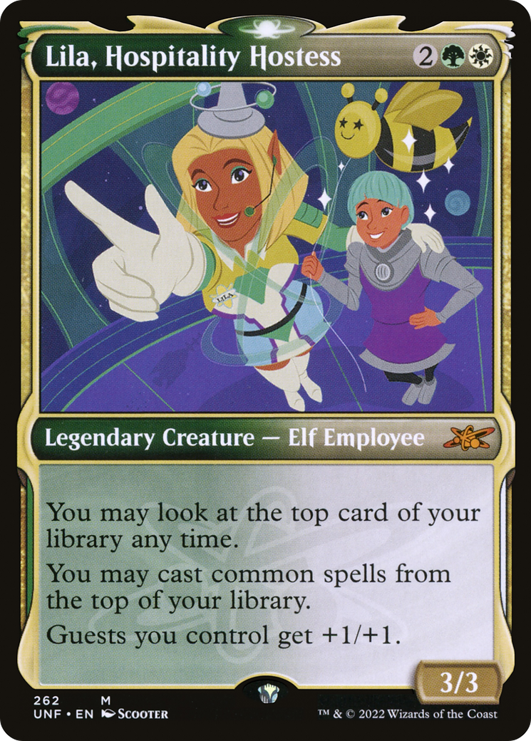 Lila, Hospitality Hostess (UNF-262) - : (Showcase) Foil