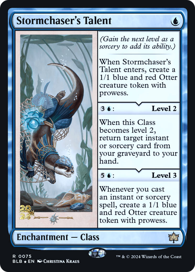 Stormchaser's Talent (PRE-75S) -  Foil