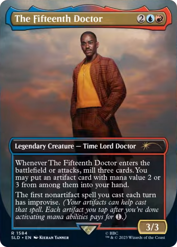 The Fifteenth Doctor (SLD-1584) -  (Borderless) Foil