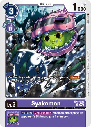 Syakomon (EX5-056) - Animal Colosseum