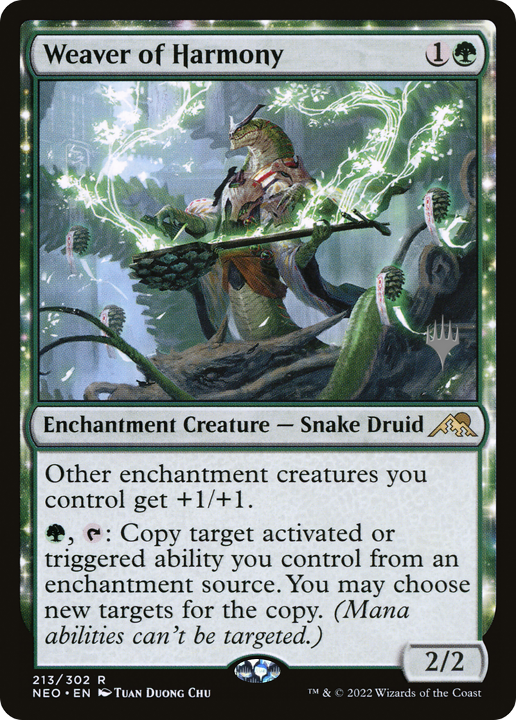 Weaver of Harmony (PPNEO-213P) - : (enchantment)