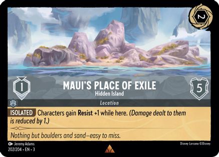 Maui's Place of Exile - Hidden Island (202/204) - Into the Inklands