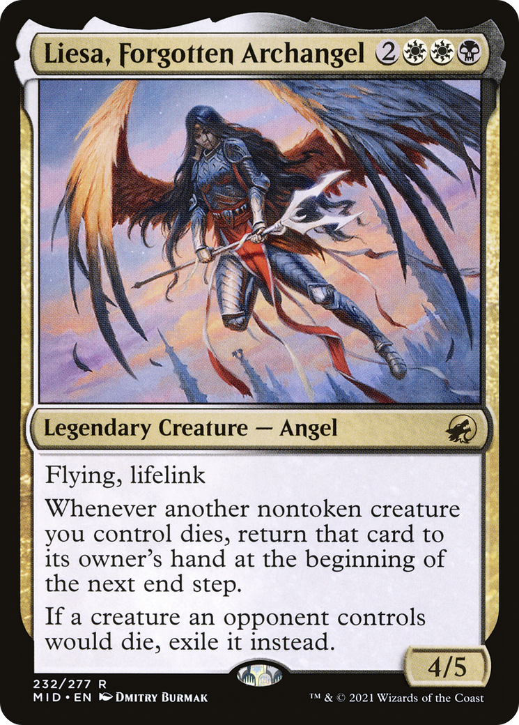 Liesa, Forgotten Archangel (MID-232) -  Foil