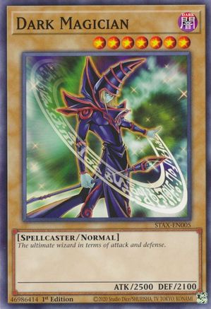 Dark Magician (STAX-EN005) - 2-Player Starter Set 1st Edition