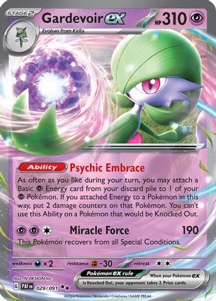 Gardevoir ex - 029/091 29 - Holofoil