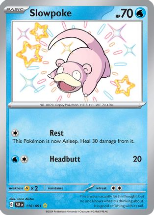 Slowpoke 116 - Holofoil