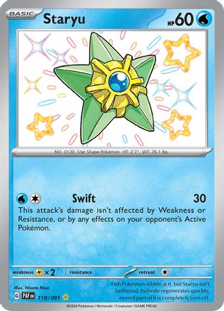 Staryu 118 - Holofoil