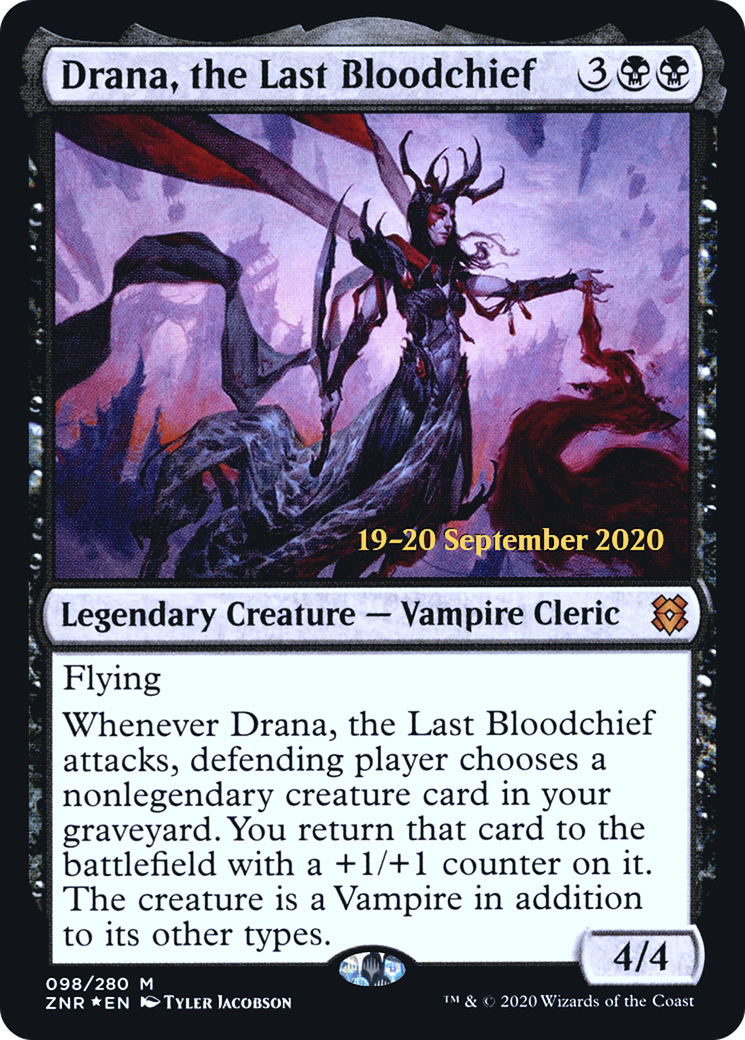 Drana, the Last Bloodchief (PRE-98S) -  Foil