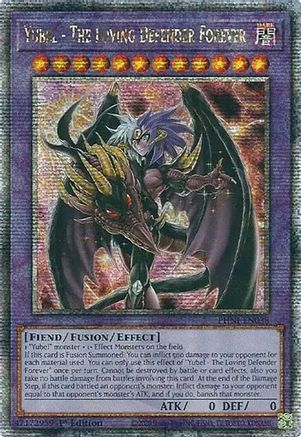 Yubel - The Loving Defender Forever (Quarter Century Secret Rare) (PHNI-EN038) - Phantom Nightmare 1st Edition