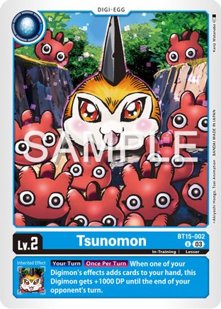 Tsunomon (BT15-002) - Exceed Apocalypse