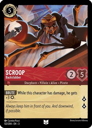 Scroop - Backstabber (122/204) - Into the Inklands