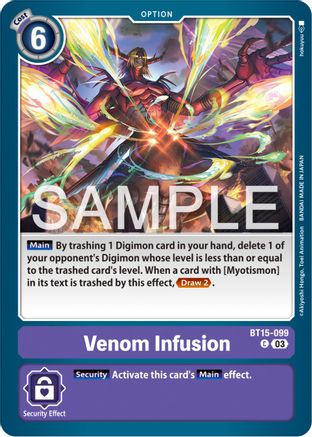 Venom Infusion (BT15-099) - Exceed Apocalypse