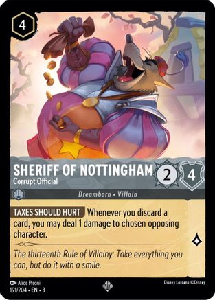 Sheriff of Nottingham - Corrupt Official (191/204) - Into the Inklands