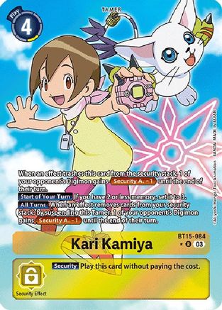 Kari Kamiya (Alternate Art) (BT15-084) - Exceed Apocalypse Foil